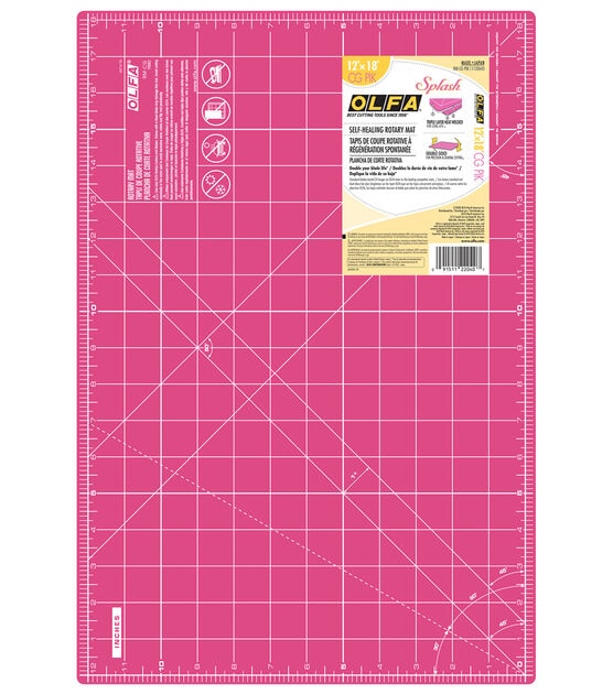 Olfa 12x18 Pink Cutting Mat – Wee Scotty