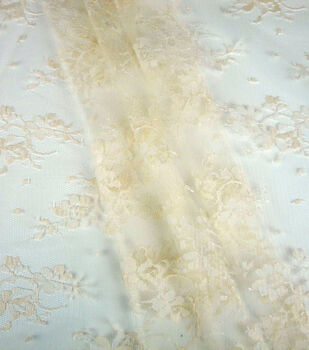 Green Lace Fabric by Casa Collection