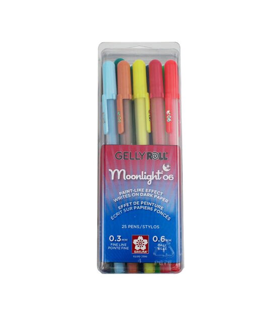 Gelly Roll Moonlight Fine Point Pens 25 Pkg