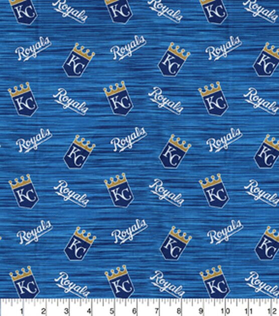 Fabric Traditions MLB Kansas City Royals Tie Dye Cotton Fabric