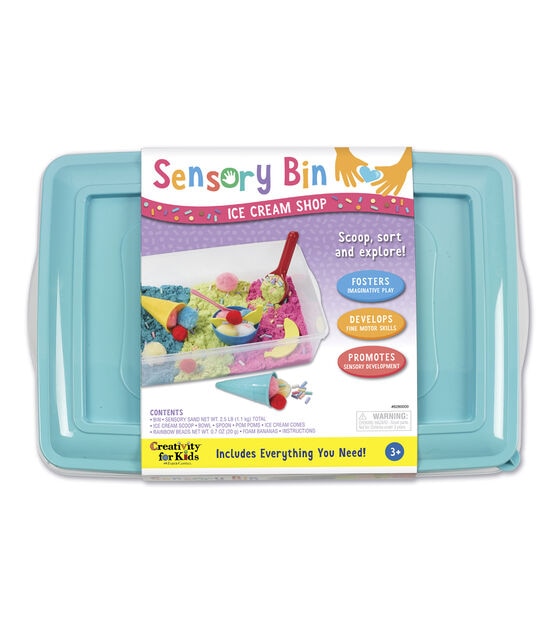 Creativity for Kids Ice Cream Shop Sensory Bin Play Set, , hi-res, image 11