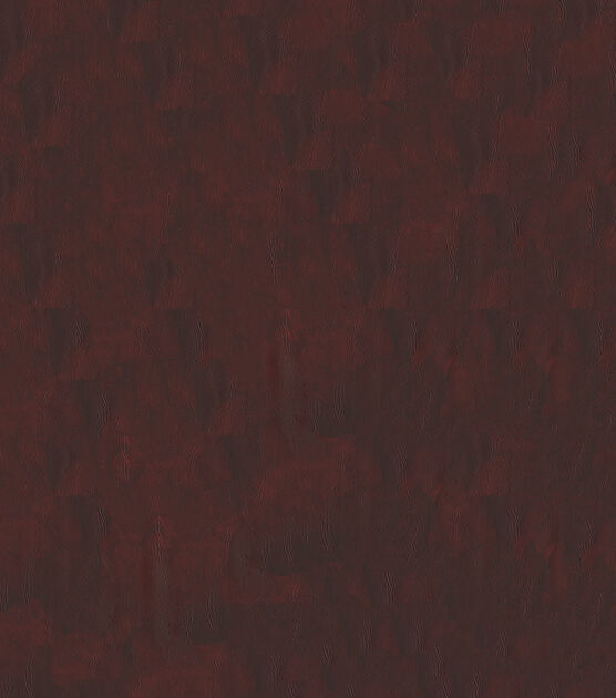 Wine Madison Faux Leather Fabric Solids Swatch