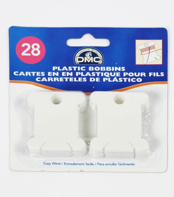 Plastic Floss Bobbins  28 Pkg