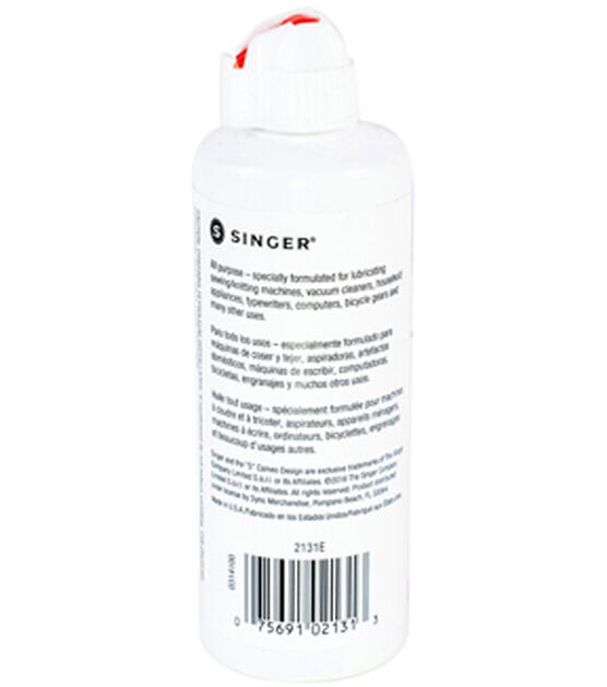 SINGER All Purpose Machine Oil 4oz, , hi-res, image 2