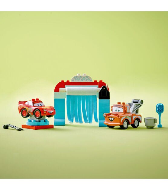 LEGO Disney Lightning McQueen & Mater's Car Wash Fun 10996 Set, , hi-res, image 7