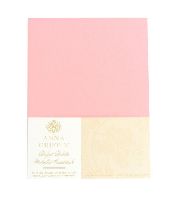 Anna Griffin - 6 x 8 Paper Pack - Antique Matte Foil