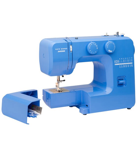 Janome Easy to Use Sewing Machine Blue Couture