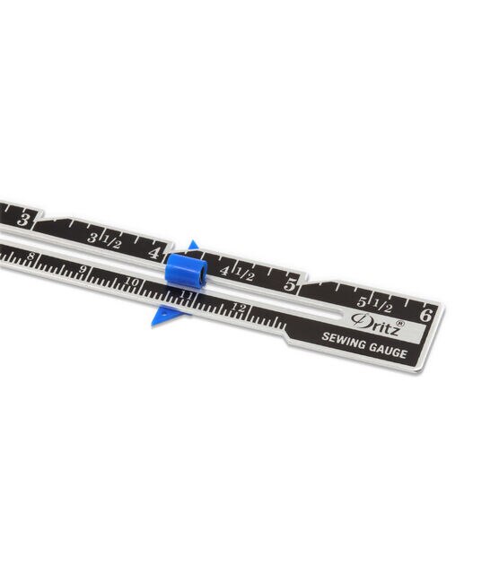 Dritz Sewing Gauge with Sliding Marker