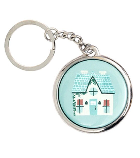 We R Memory Keepers® Button Press™ Medium Key Chain Kit