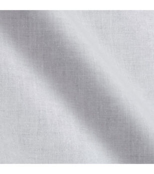 Caroline Deluxe White Drapery Fabric