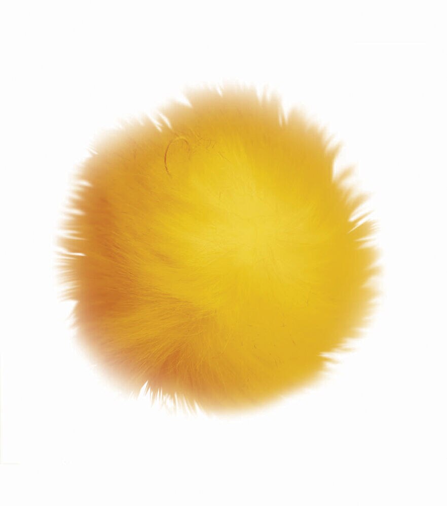  6 Large Fluffy Genuine Pom Pom Keychain Puffy Ball Car Keyring  / Bag Purse Charm (Natural brown) : Clothing, Shoes & Jewelry
