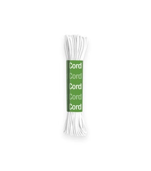 Dritz 1/8 Soft Stretch Elastic, White, 9 yd