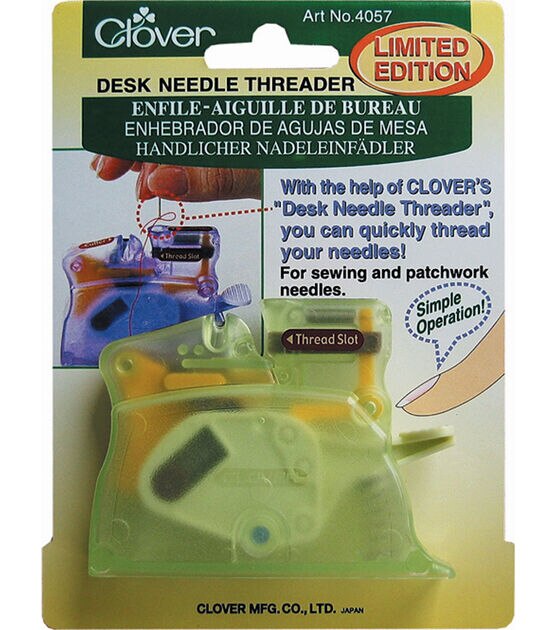 Clover double needle threader