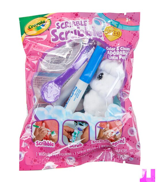 Crayola Scribble Scrubbie Pets Dinosaur Set Arts & Crafts for Ages 3 to 9