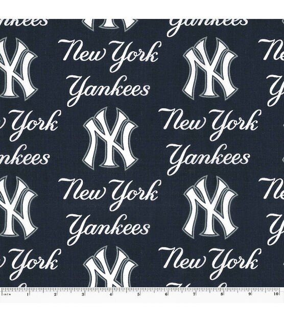 MLB New York Yankees Cotton Fabric