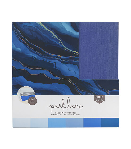 30 Sheet 12 x 12 Pastel Shimmer Cardstock Paper Pack by Park