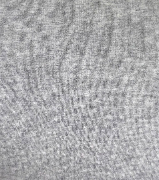 Charcoal Marled Jersey Athletic Fabric by Joann