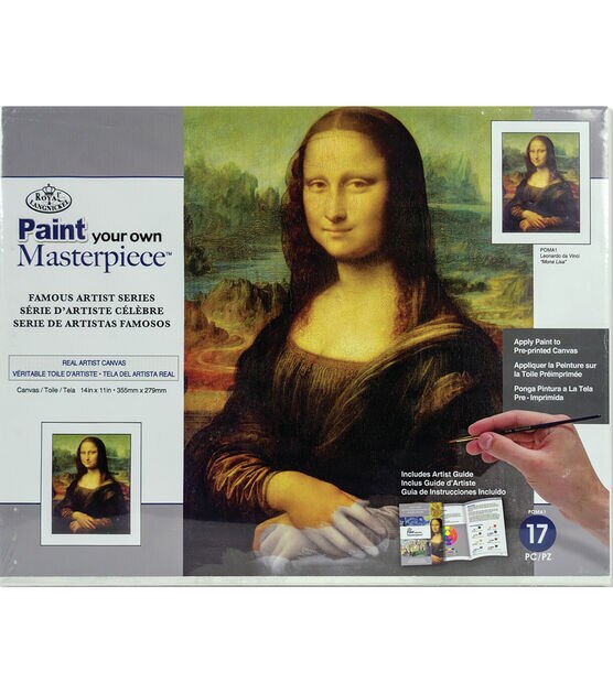 Royal & Langnickel DIY Canvas Art Paint Set Stream