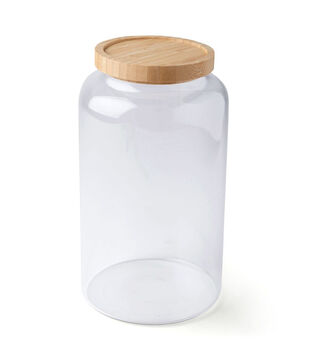 15 Clear Fragile Glass Apothecary Jar by Park Lane