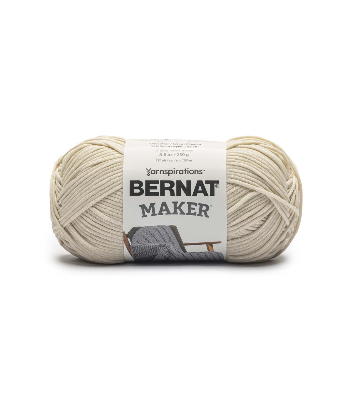 Bernat Maker 317yds Bulky Cotton Blend Yarn | JOANN