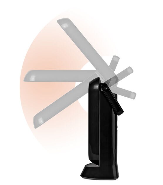 OttLite 17.5" Black Portable Fold Up Task Lamp, , hi-res, image 4