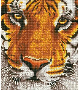 Diamond Art 14 x 16 Tiger Painting Kit