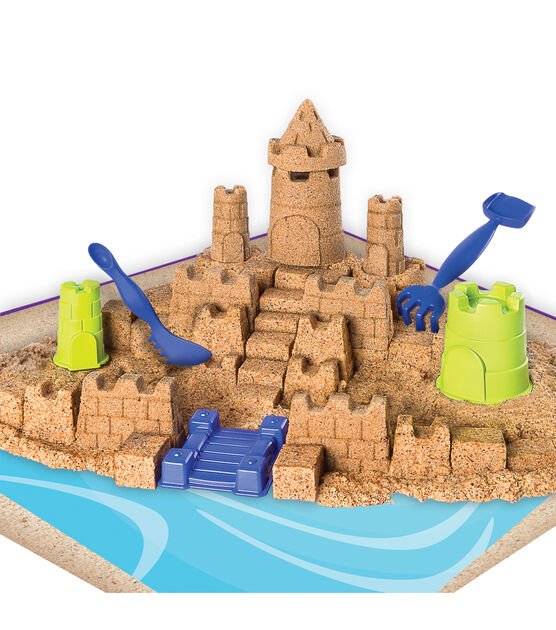KINETIC SAND BEACH CASTLE SET - THE TOY STORE