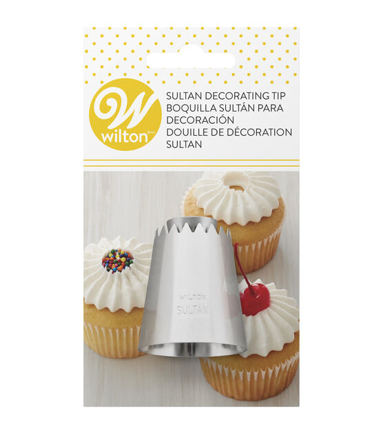 New! Wilton Open Star Tip 1M, Set of 2 Packs, For Cupcakes/Cakes and  Cookies!
