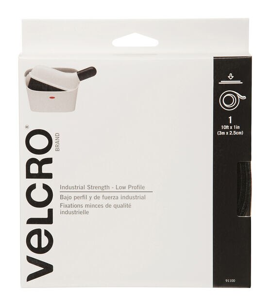 VELCRO Brand Industrial Strength Fasteners, Low Profile Thin