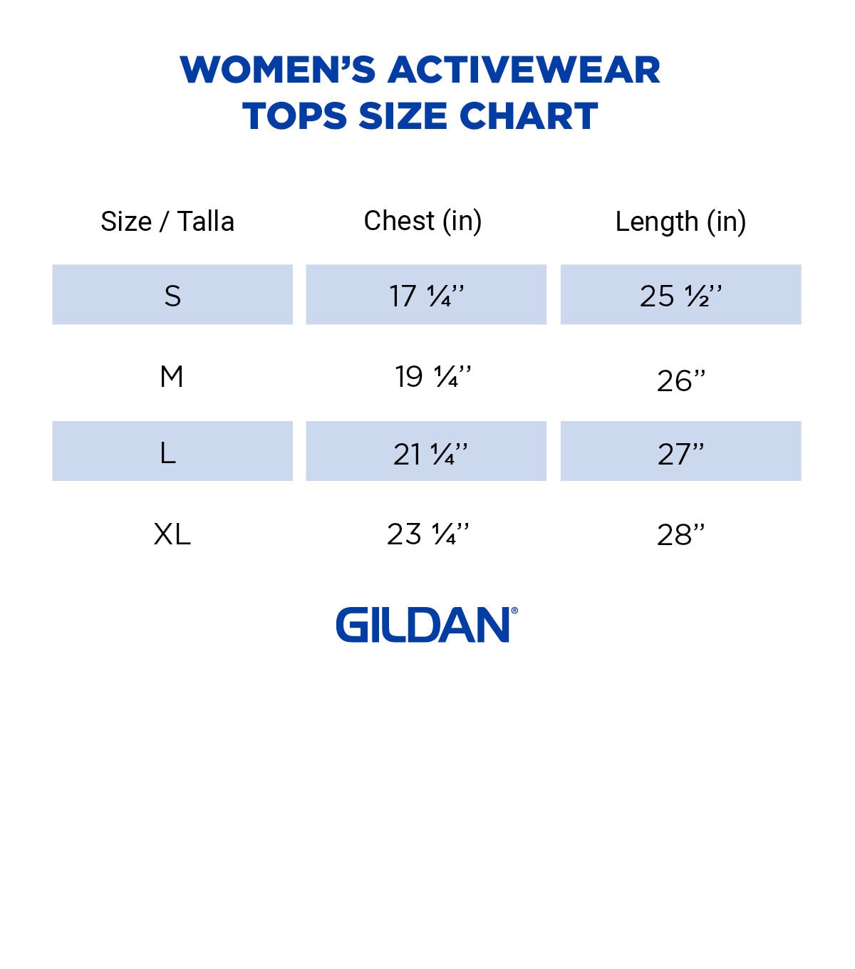 Womens jeans clearance size chart