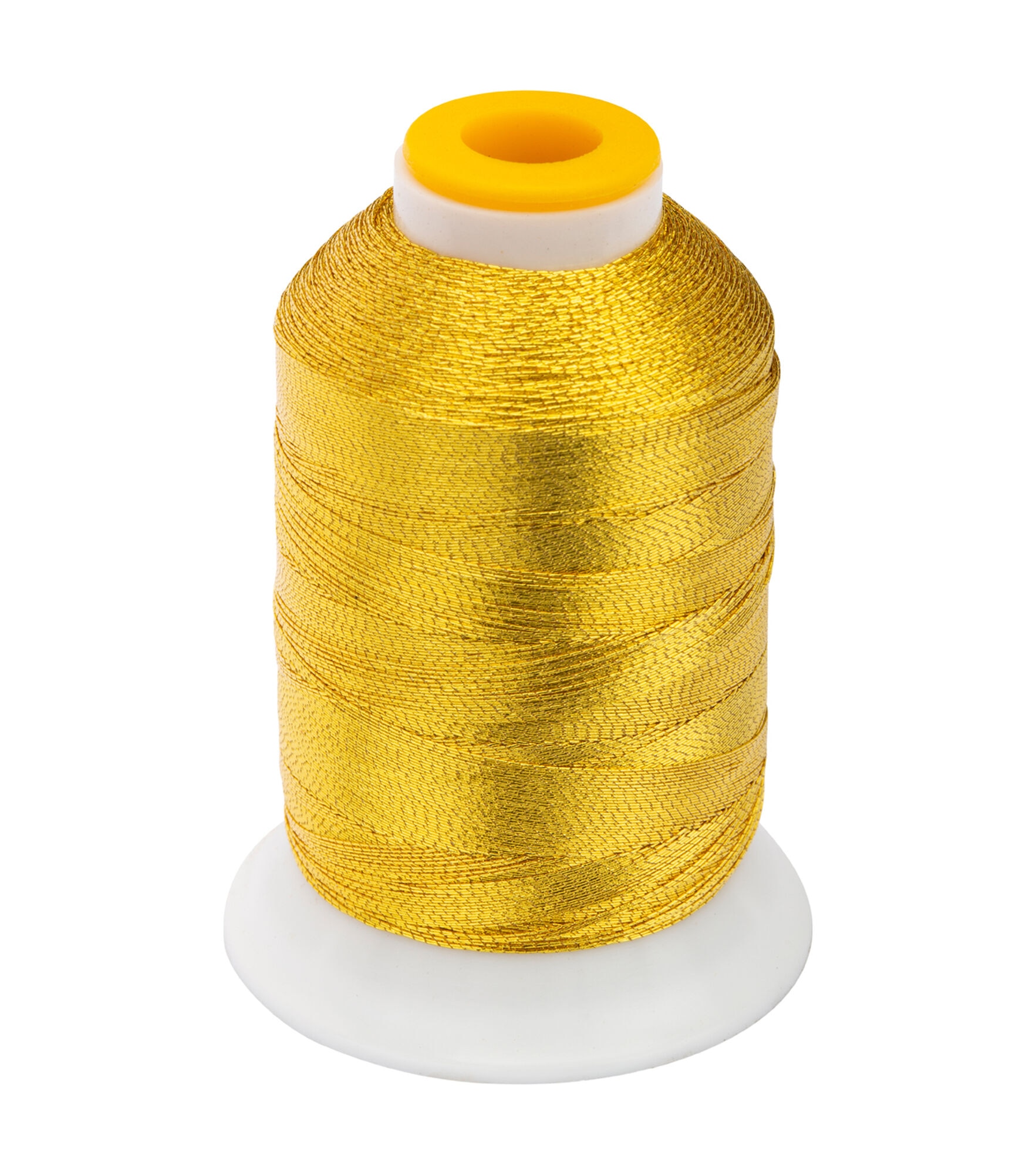 Coats & Clark 600yd Metallic 40wt Embroidery Thread, Metallic Br. Gold Embroidery T, hi-res