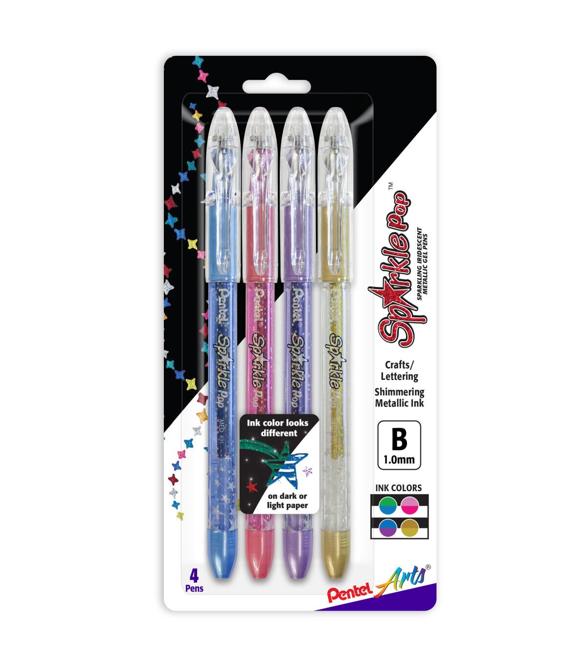 Pentel Slicci Gel Pen Set 8 Color Metallic Set | JOANN