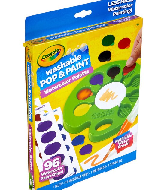 Signature Watercolor Crayons Painting Set, Crayola.com