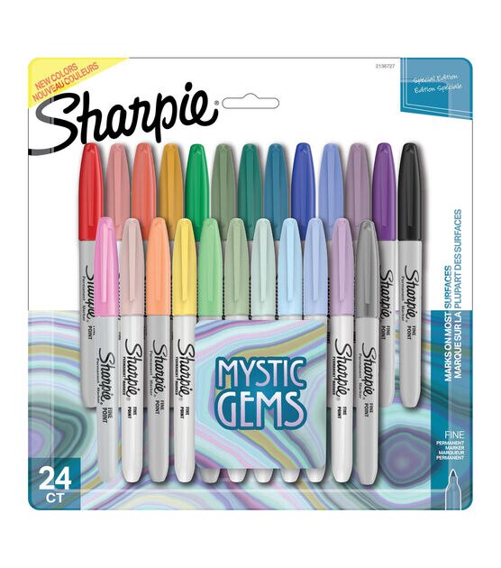 Sharpie Mixed Set Neon Metallic Core 24pc