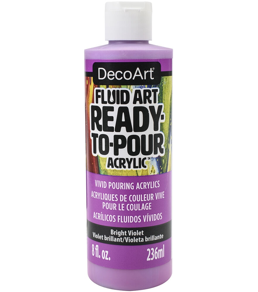 45) Product Review - DecoArt Clear Pouring Topcoat - Fluid Acrylic Paint  Pouring - Flow Art 