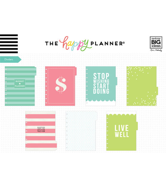 Happy Planner 41pc Budget Edition Extention Pack, , hi-res, image 4