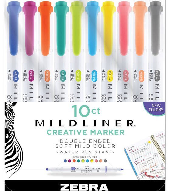 Pastelliners Pastel Mildliner Midliner Highlighter Marker Pen WATERPROOF  Vinyl Sticker Decal 