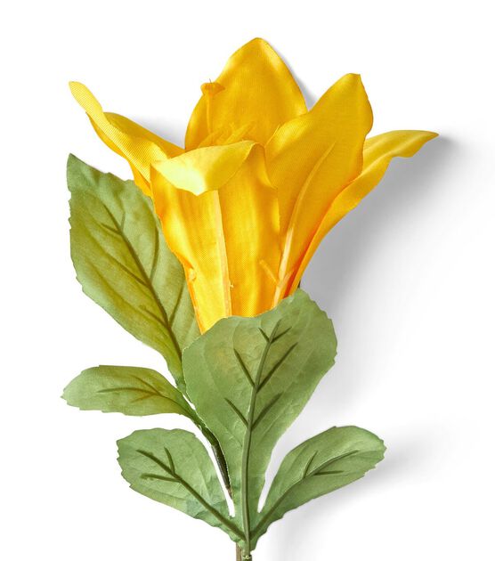 8.5" Summer Yellow Lily Pick by Bloom Room, , hi-res, image 3