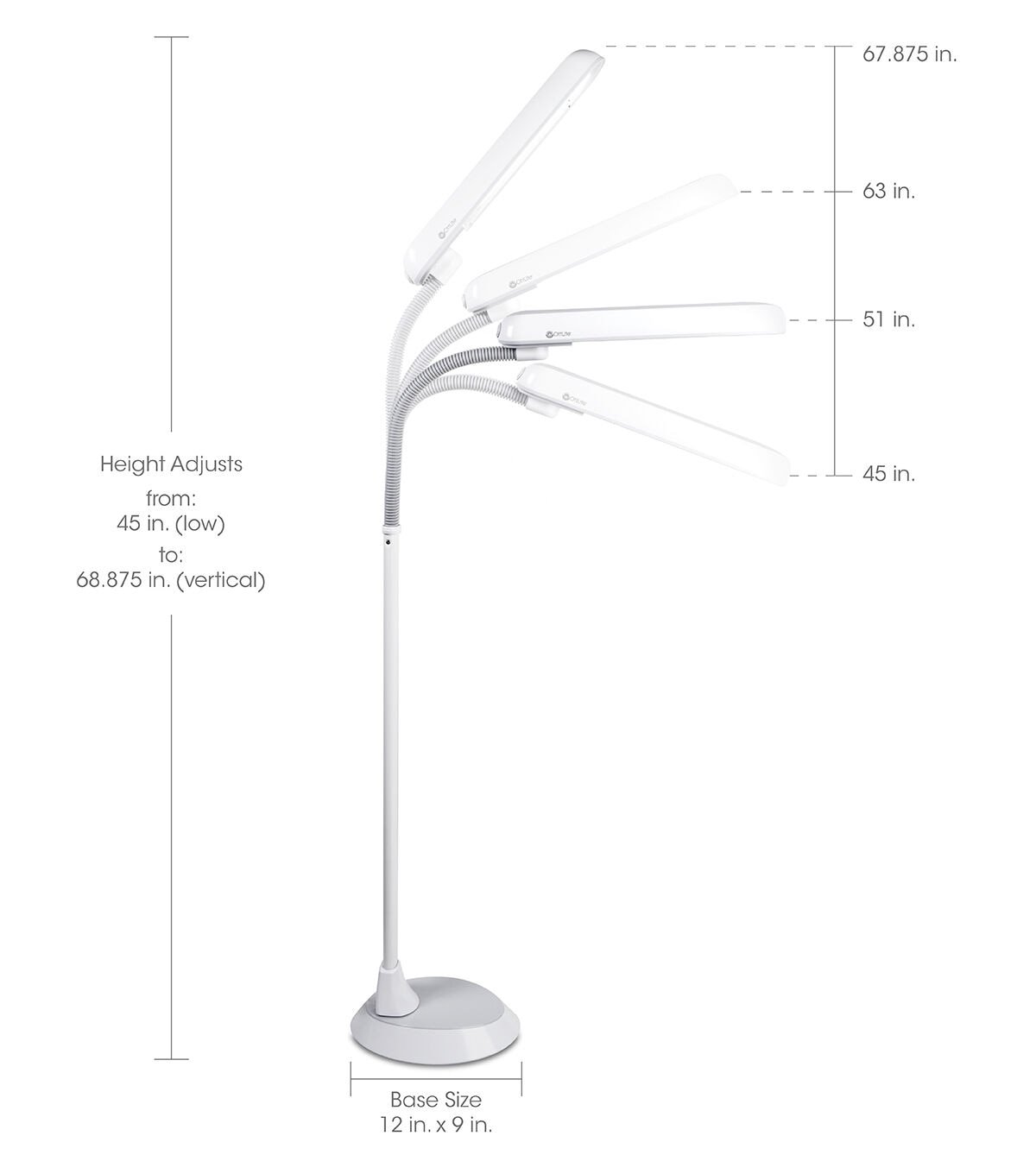 Ottlite floor deals lamp joann fabrics