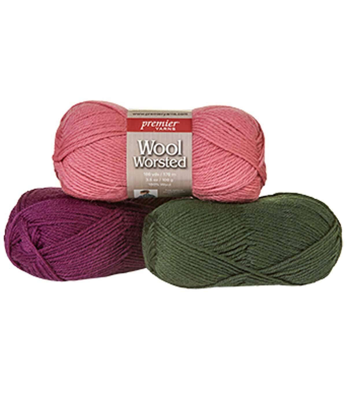 Worsted Wool Yarn - 100% Wool Yarn