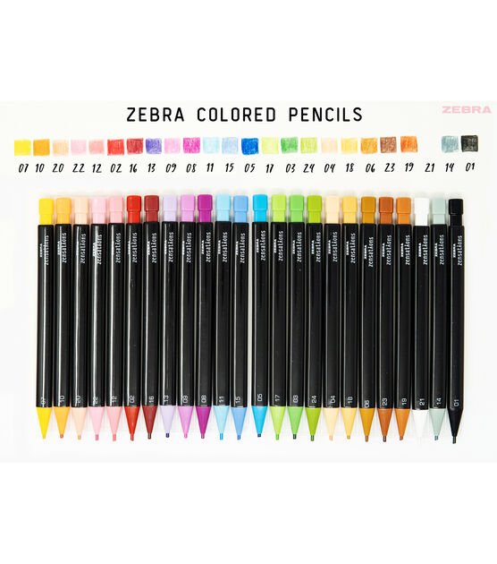 DJECO - 8 coloring pencils for little ones - Little Zebra