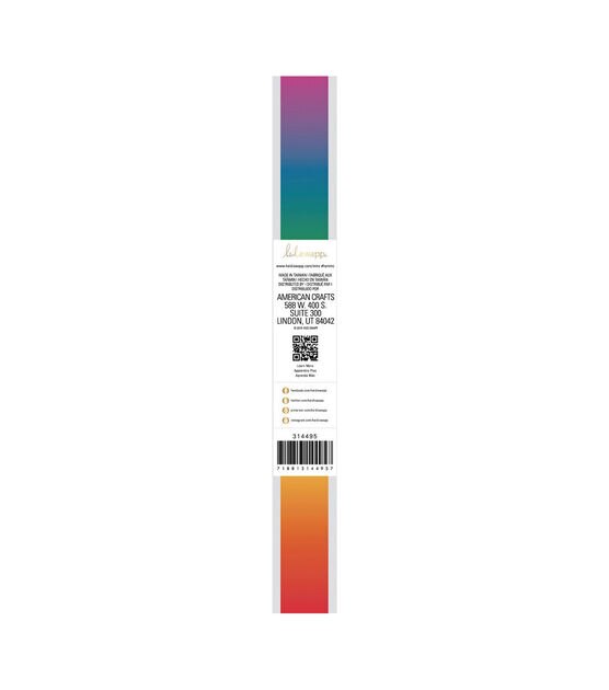 Heidi Swapp Minc 12.25 Reactive Foil Roll 6ft Rainbow