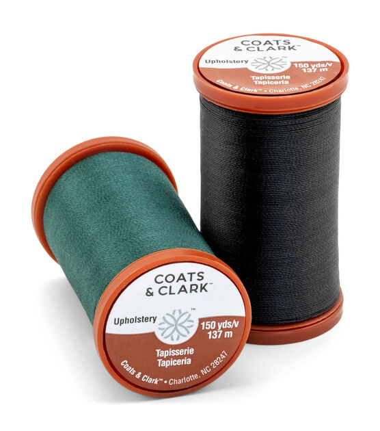 Coats Extra Strong Upholstery Thread 150yd (Black)