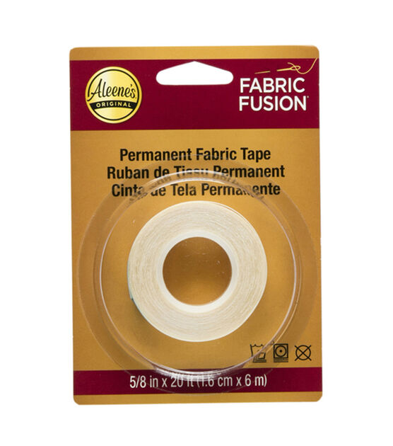 Fabric Fusion Fabric Glue Permanent Clear Washable 2oz for