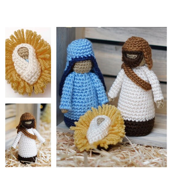 Leisure Arts Christmas Crochet Nativity Kit, , hi-res, image 10