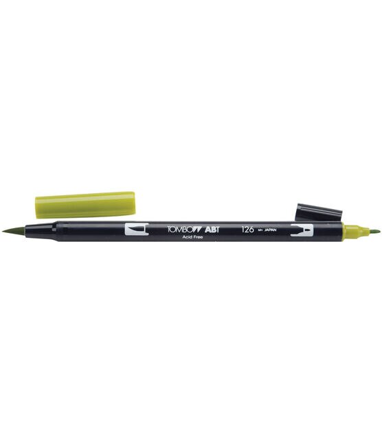 Tombow Dual Brush Pen - 158 - Dark Olive