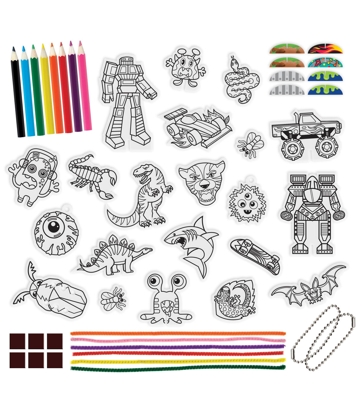 Shrinky Dinks Cool Stuff Activity Set, Kids Art and Craft Activity Set