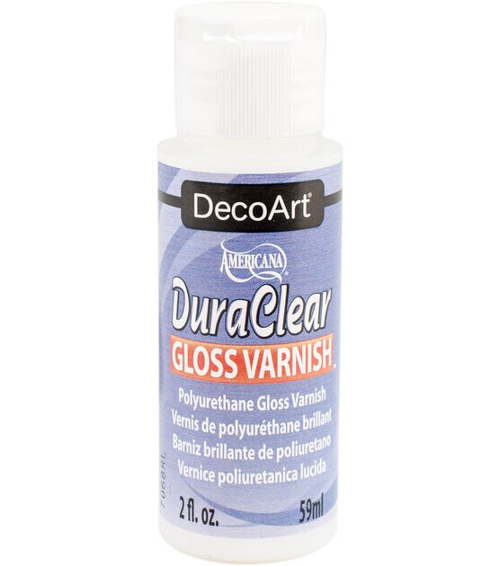 CrafTreat Gloss Varnish for Acrylic Painting 1000 ml - Clear
