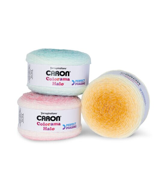 Caron 8oz Bulky Acrylic Blend Colorama Halo Yarn by Caron