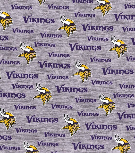 Minnesota Vikings NFL Womens Repeat Logo Print Polyester Sleepwear Pan